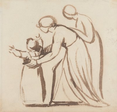 Aprendiendo a caminar de George Romney